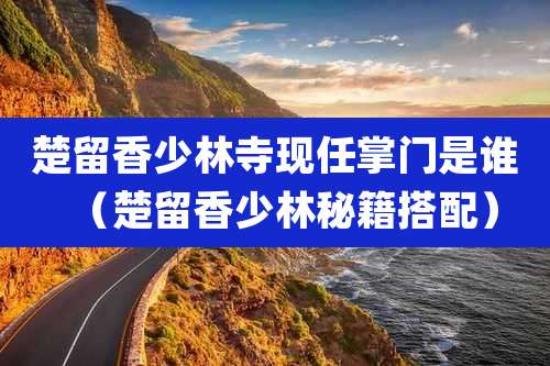 楚留香少林寺现任掌门是谁（楚留香少林秘籍搭配）