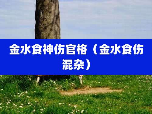 金水食神伤官格（金水食伤混杂）