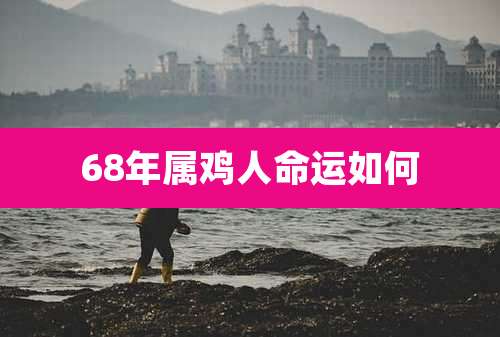 68年属鸡人命运如何