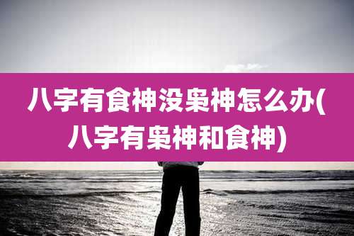 八字有食神没枭神怎么办(八字有枭神和食神)