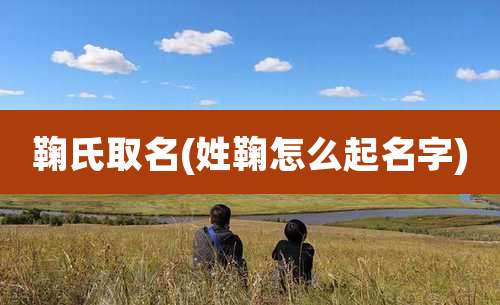 鞠氏取名(姓鞠怎么起名字)