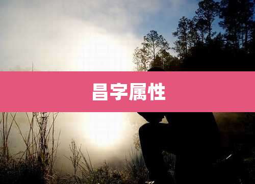 昌字属性