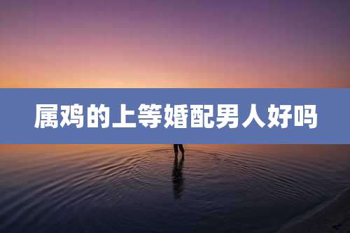 属鸡的上等婚配男人好吗