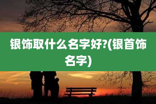 银饰取什么名字好?(银首饰名字)
