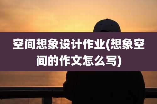 空间想象设计作业(想象空间的作文怎么写)