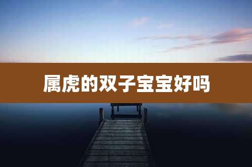 属虎的双子宝宝好吗