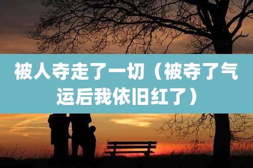 被人夺走了一切(被夺了气运后我依旧红了)