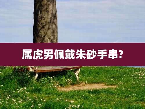 属虎男佩戴朱砂手串?