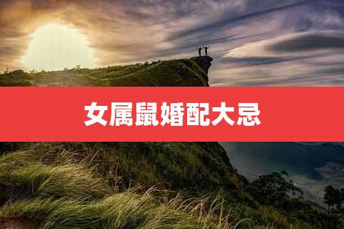 女属鼠婚配大忌