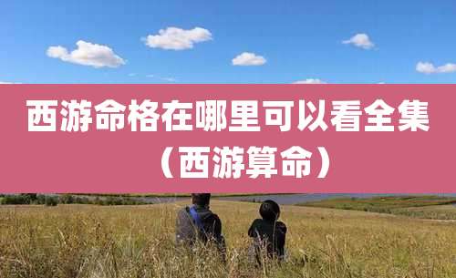 西游命格在哪里可以看全集（西游算命）