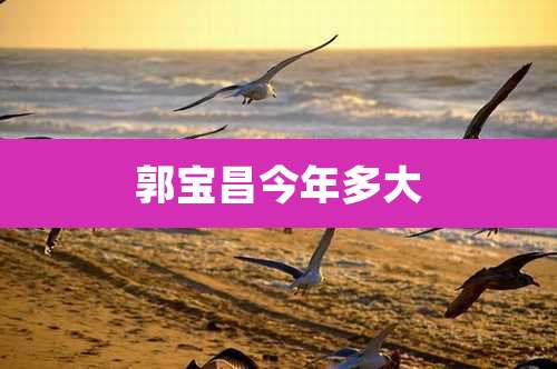 郭宝昌今年多大