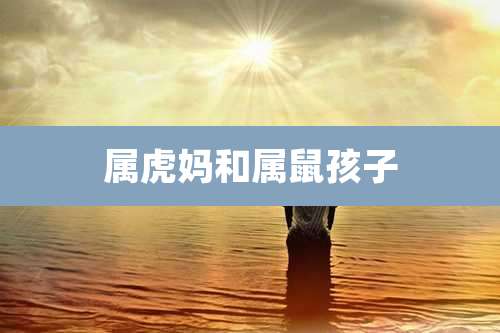 属虎妈和属鼠孩子