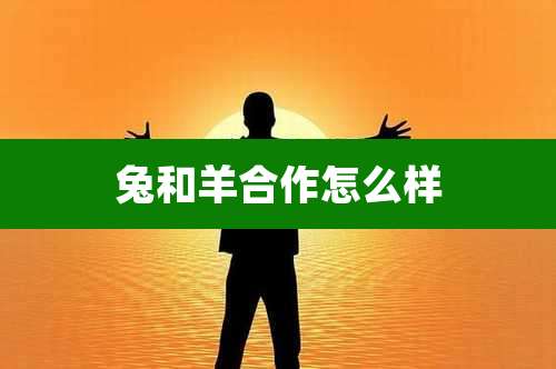 兔和羊合作怎么样