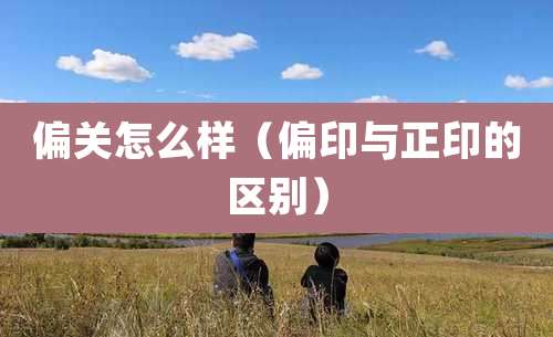 偏关怎么样（偏印与正印的区别）