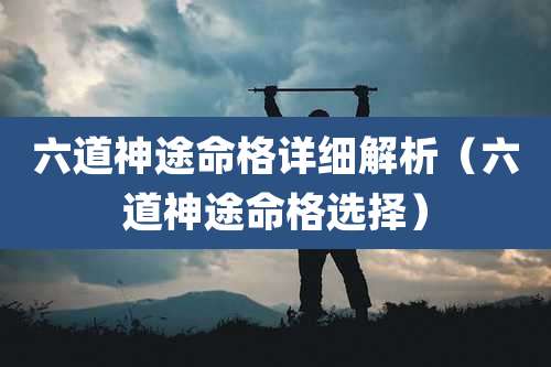 六道神途命格详细解析（六道神途命格选择）