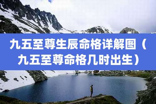 九五至尊生辰命格详解图（九五至尊命格几时出生）