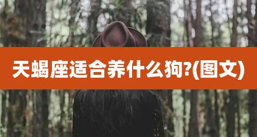 天蝎座适合养什么狗?(图文)