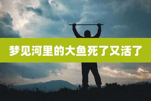 梦见河里的大鱼死了又活了