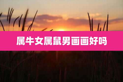 属牛女属鼠男画画好吗