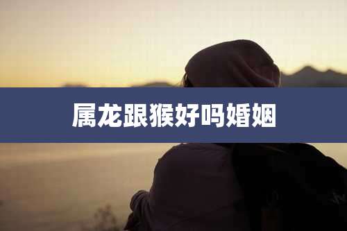 属龙跟猴好吗婚姻