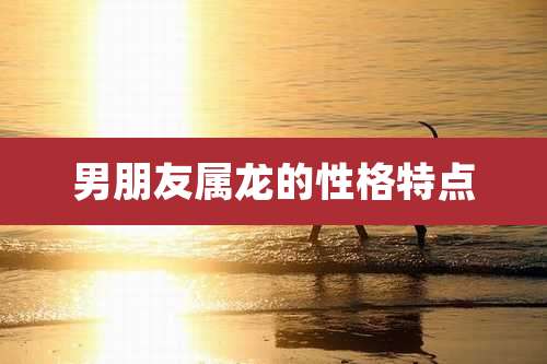男朋友属龙的性格特点