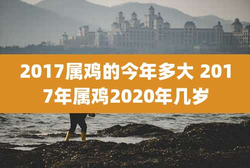 2017属鸡的今年多大 2017年属鸡2020年几岁