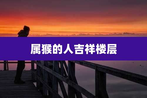 属猴的人吉祥楼层