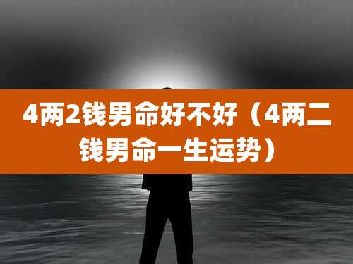 4两2钱男命好不好（4两二钱男命一生运势）