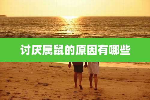 讨厌属鼠的原因有哪些