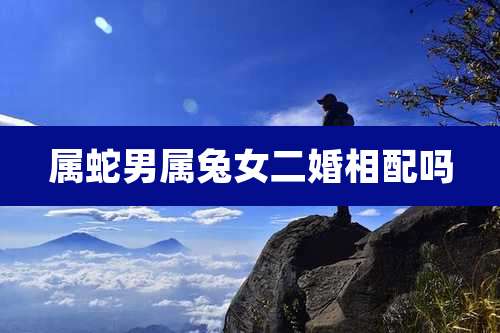 属蛇男属兔女二婚相配吗