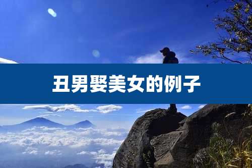 丑男娶美女的例子