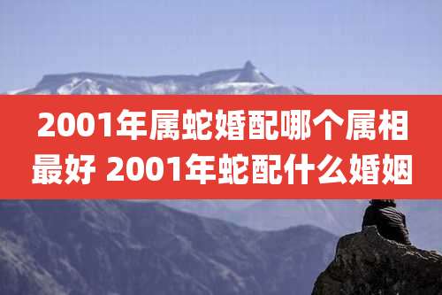 2001年属蛇婚配哪个属相最好 2001年蛇配什么婚姻