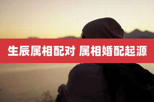 生辰属相配对 属相婚配起源
