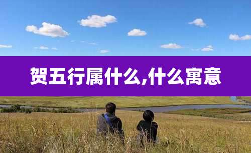 贺五行属什么,什么寓意