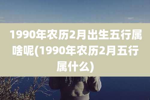 1990年农历2月出生五行属啥呢(1990年农历2月五行属什么)