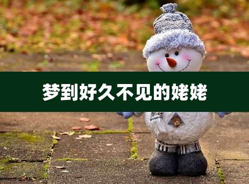 梦到好久不见的姥姥