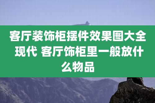客厅装饰柜摆件效果图大全 现代 客厅饰柜里一般放什么物品