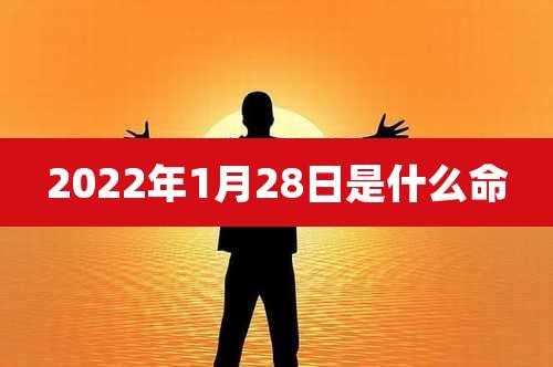 2022年1月28日是什么命