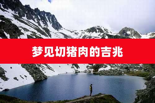 梦见切猪肉的吉兆