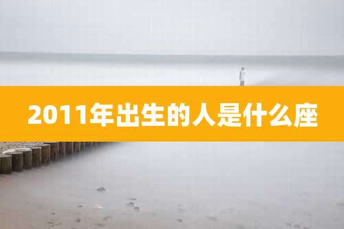 2011年出生的人是什么座