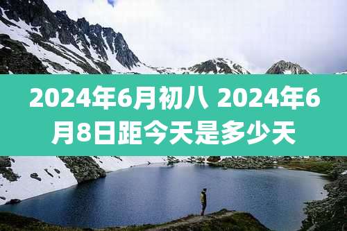2024年6月初八 2024年6月8日距今天是多少天