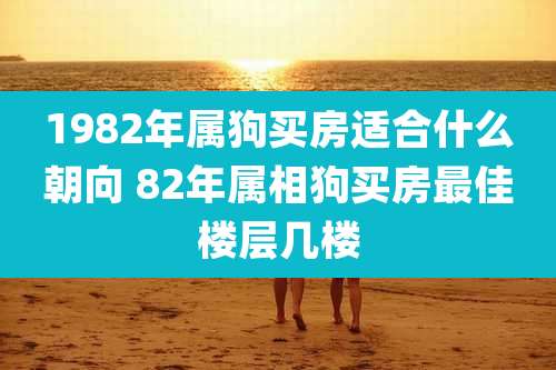 1982年属狗买房适合什么朝向 82年属相狗买房最佳楼层几楼