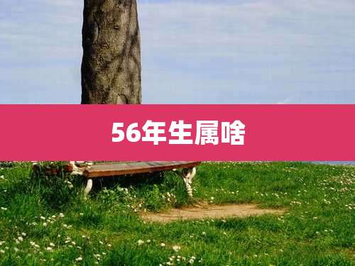 56年生属啥