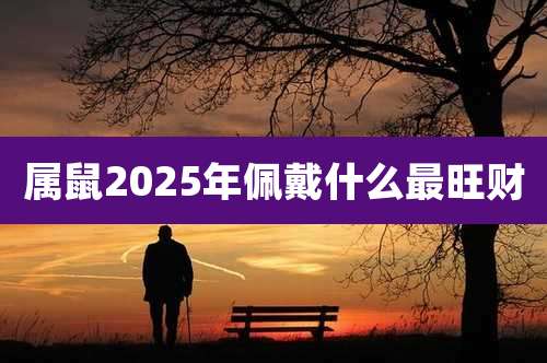属鼠2025年佩戴什么最旺财