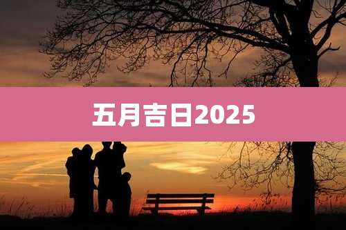 五月吉日2025