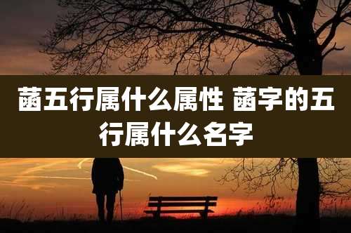 菡五行属什么属性 菡字的五行属什么名字