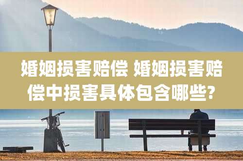 婚姻损害赔偿 婚姻损害赔偿中损害具体包含哪些?