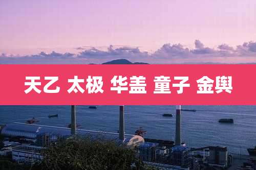 天乙 太极 华盖 童子 金舆