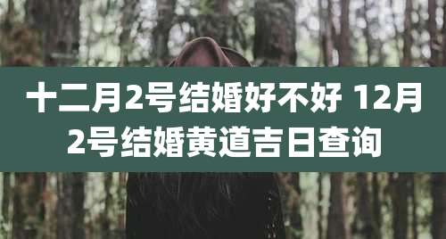 十二月2号结婚好不好 12月2号结婚黄道吉日查询