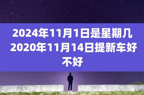 2024年11月1日是星期几 2020年11月14日提新车好不好